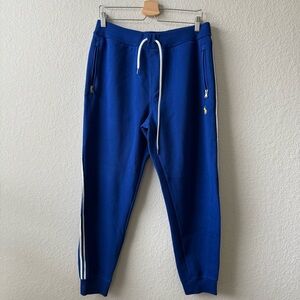 Ralph Lauren Royal Blue Joggers with White Accents